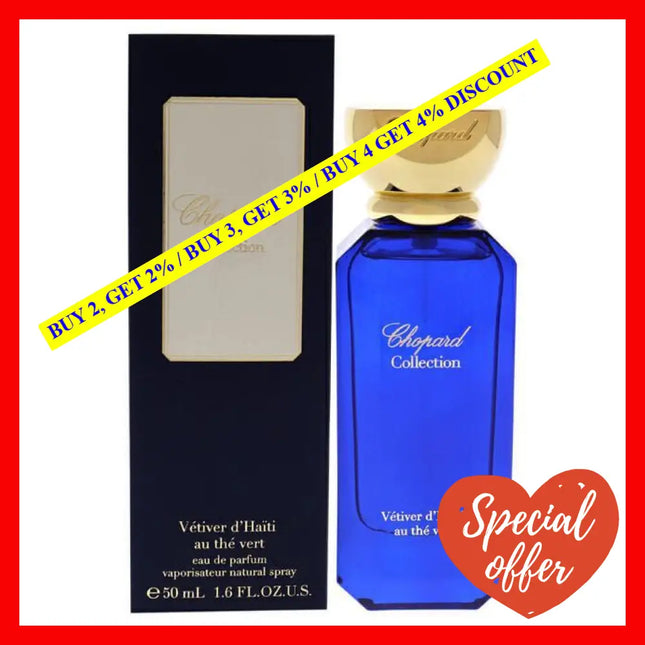 Vetiver Dhaiti Au The Vert By Chopard For Women - 1.6 Oz Edp Spray