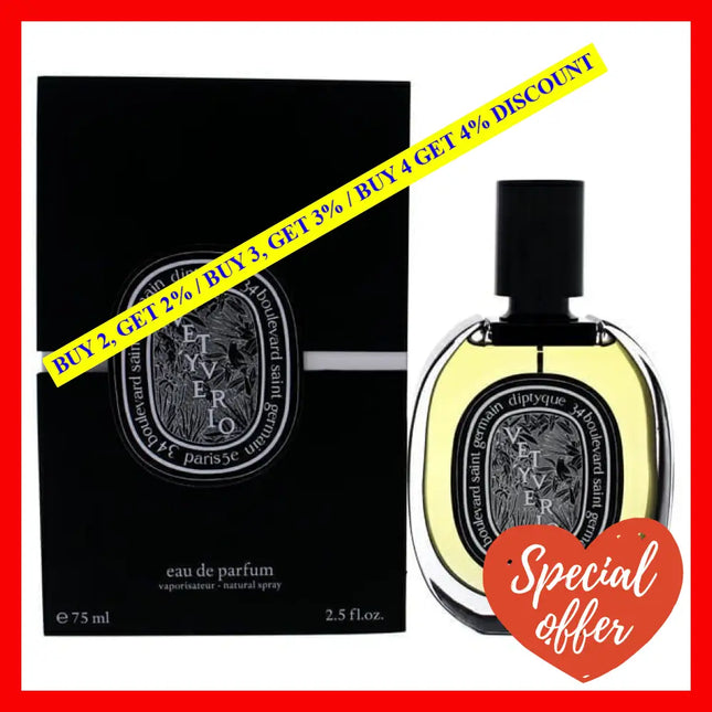 Vetyverio By Diptyque For Men - 2.5 Oz Edp Spray