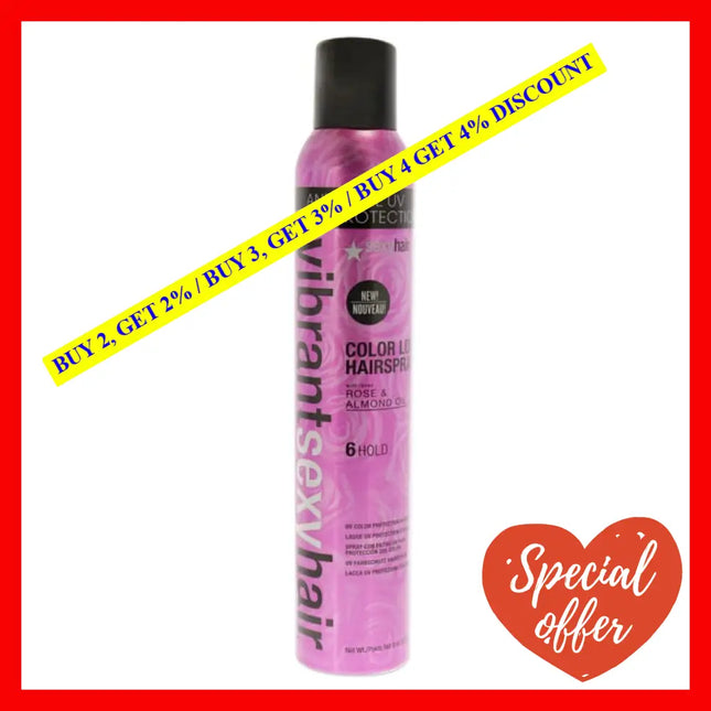 Vibrant Sexy Hair Color Lock Hairspray By For Unisex - 8 Oz Spray