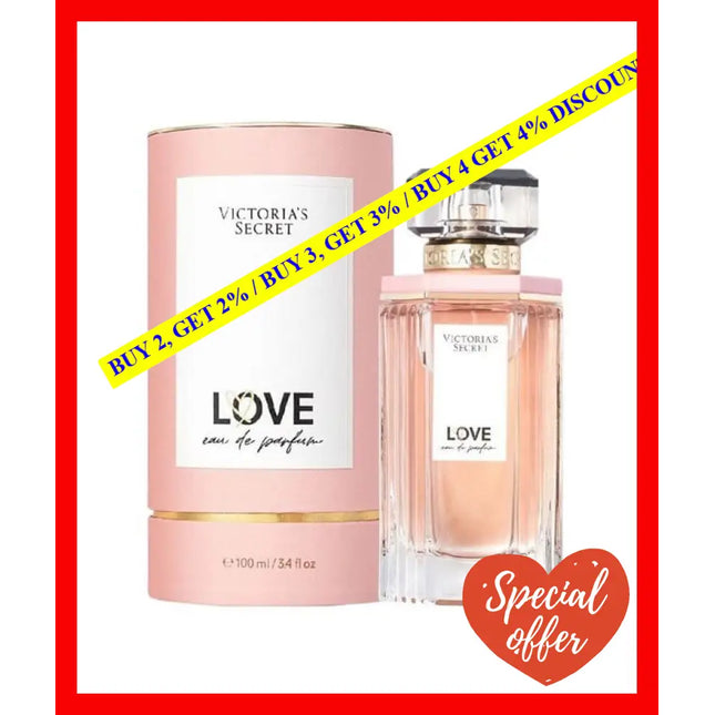 Victoria Secret Love Edp Spray 100 Ml - 667554123809