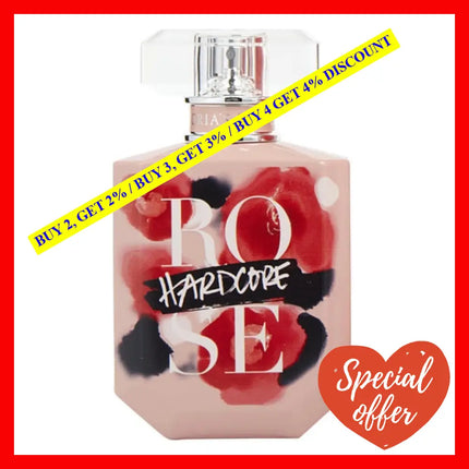 Victoria’s Secret Hardcore Rose 1.7Oz / 50Ml Eau De Parfum For Women