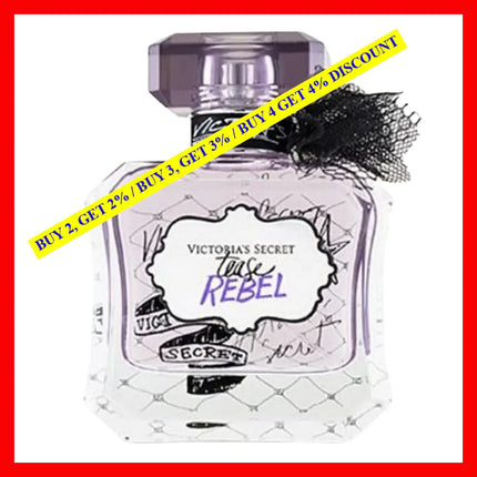 Victoria’s Secret Tease Rebel Perfume For Women Eau De Parfum 1.7 Oz 50 Ml Spray