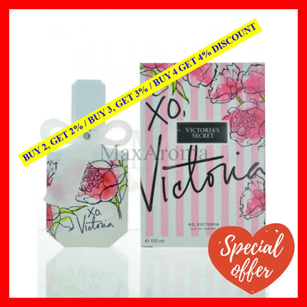 Victoria’s Secret Xo Victoria For Women Eau De Parfum Ml Spray 3.4 Oz / 100