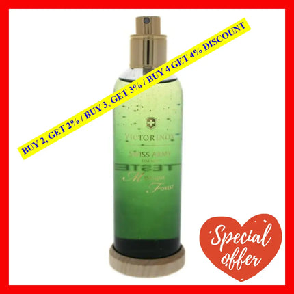 Victorinox Swiss Army Mystique Forest By For Women - 3.4 Oz Edt Spray (Tester)