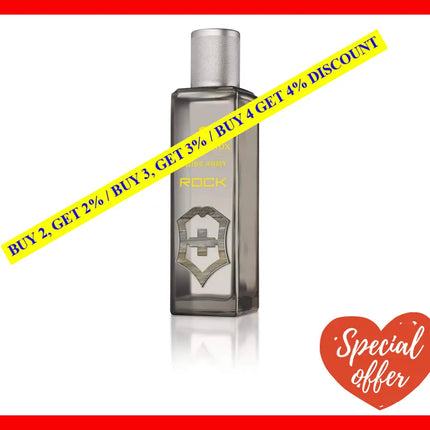 Victorinox Swiss Army Rock By For Men - 3.4 Oz Edt Spray
