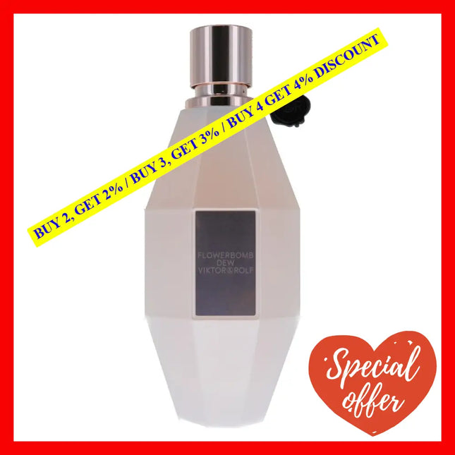 Viktor And Rolf Flowerbomb Dew Edt Ml Spray For Women 3.4 Oz / 100 Ml