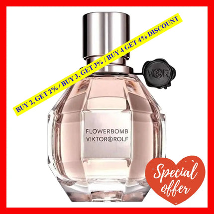 Viktor And Rolf Flowerbomb Perfume Edp Spray 1.7 Oz 50 Ml For Women