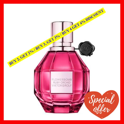 Viktor And Rolf Flowerbomb Ruby Orchid 1.7Oz / 50Ml Edp For Women