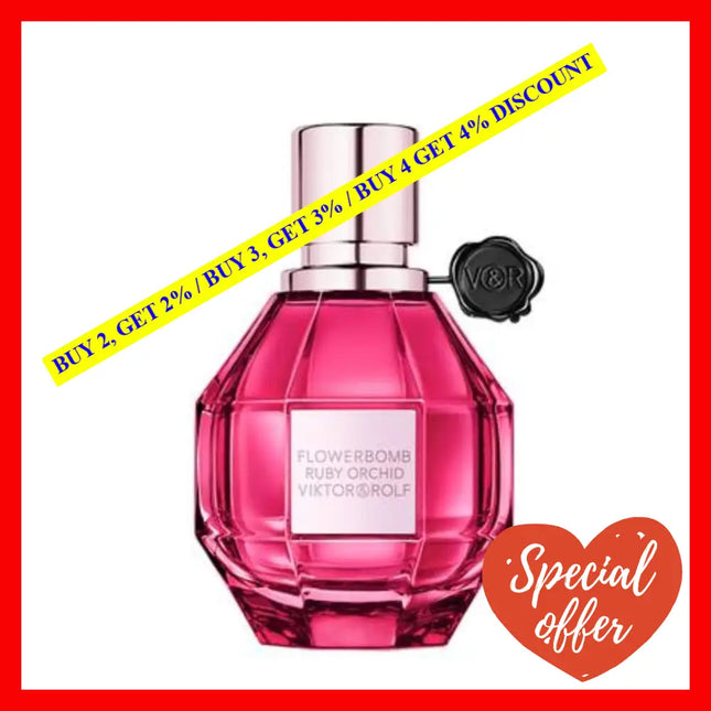 Viktor And Rolf Flowerbomb Ruby Orchid 1.7Oz / 50Ml Edp For Women