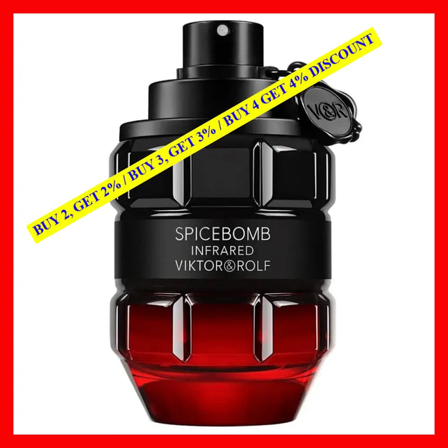 Viktor And Rolf Spicebomb Infrared Edt 3.04 Oz 90 Ml Spray