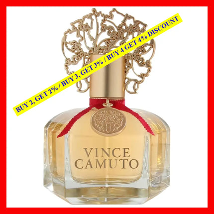 Vince Camuto For Women Eau De Parfum Ml Spray 3.4 Oz / 100 Ml