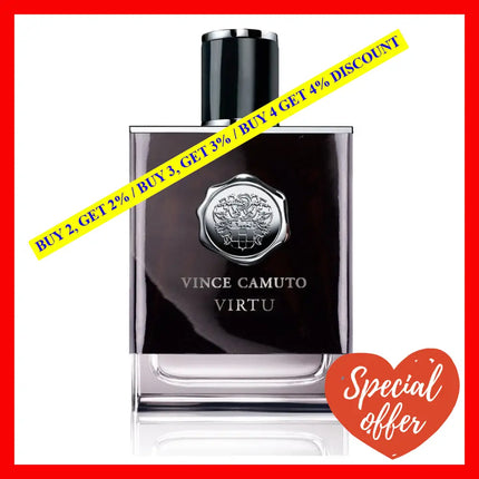 Vince Camuto Virtu Edt Spray. 3.4 Oz / 100 Ml