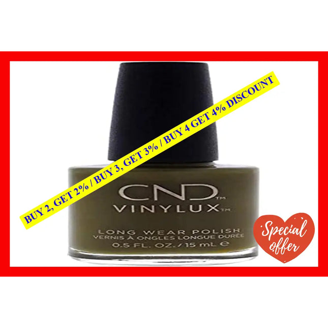 Vinylux Nail Polish - 327 Cap And Gown By Cnd For Women 0.5 Oz