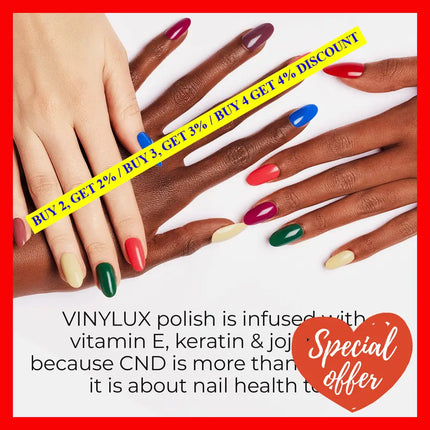 Vinylux Weekly Polish - 254 Eternal Midnight By Cnd For Women 0.5 Oz Nail