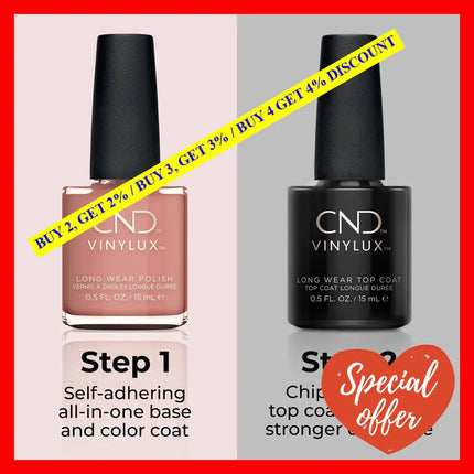 Vinylux Weekly Polish - 265 Satin Pajamas By Cnd For Women 0.5 Oz Nail