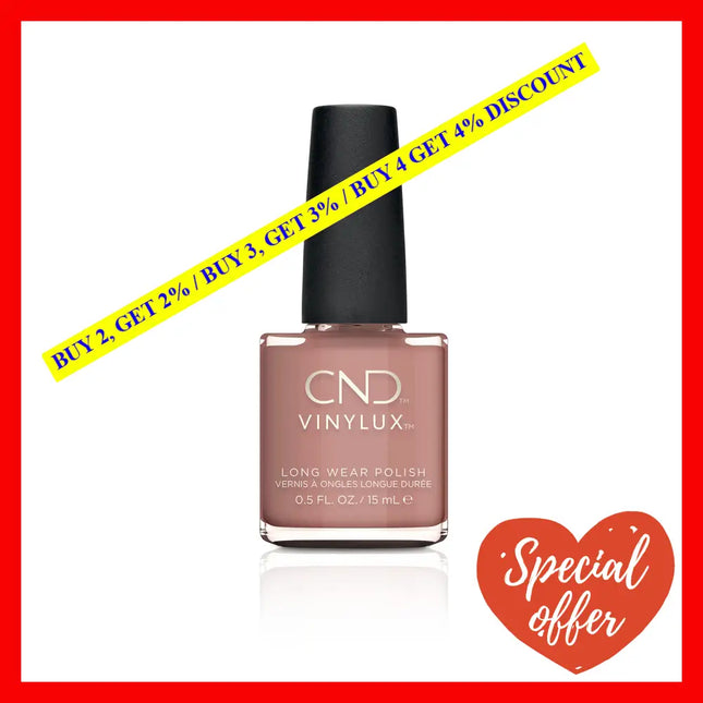Vinylux Weekly Polish - 265 Satin Pajamas By Cnd For Women 0.5 Oz Nail