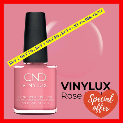 Vinylux Weekly Polish - 266 Rose Bud By Cnd For Women 0.5 Oz Nail