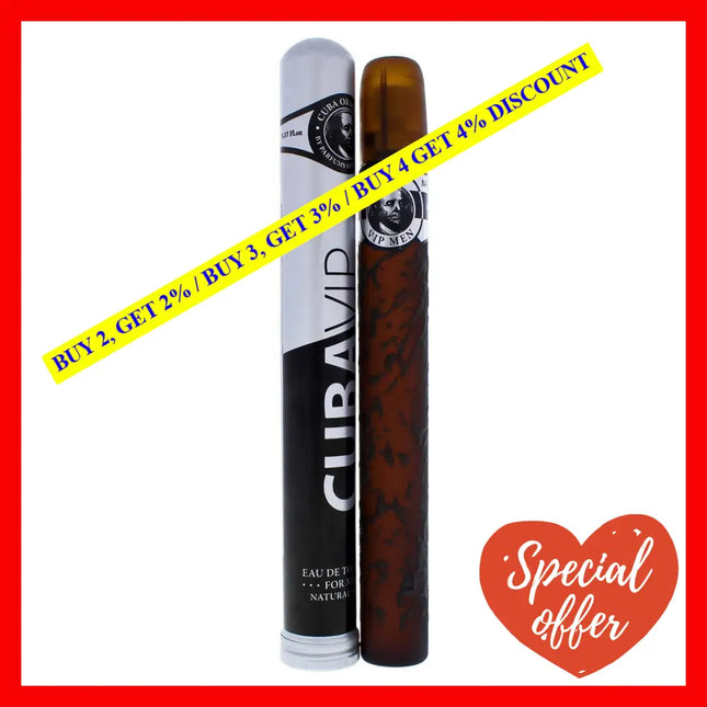 Vip By Cuba For Men - 1.17 Oz Edt Spray