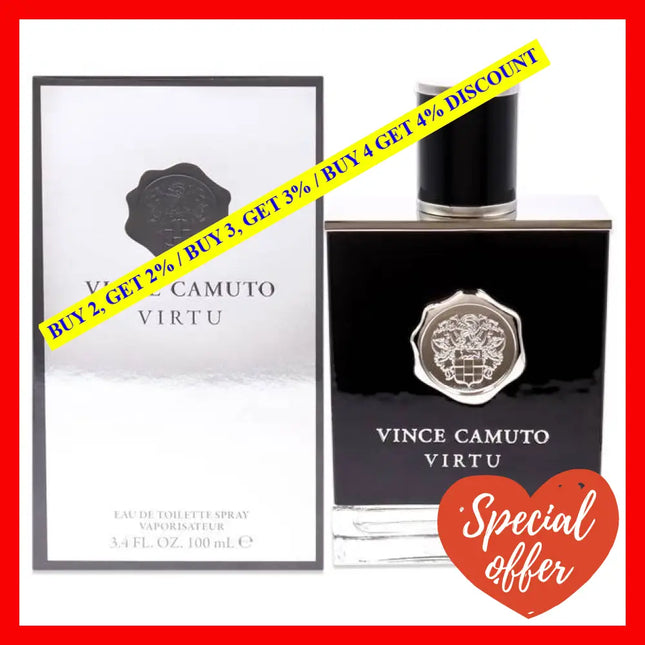 Virtu By Vince Camuto For Men - 3.4 Oz Edt Spray