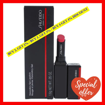 Visionairy Gel Lipstick - 213 Neon Buzz By Shiseido For Women 0.05 Oz