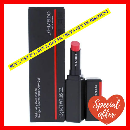 Visionairy Gel Lipstick - 225 High Rise By Shiseido For Women 0.05 Oz