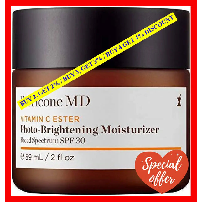 Vitamin C Ester Photo-Brightening Moisturizer Spf 30 By Perricone Md For Unisex - 2 Oz