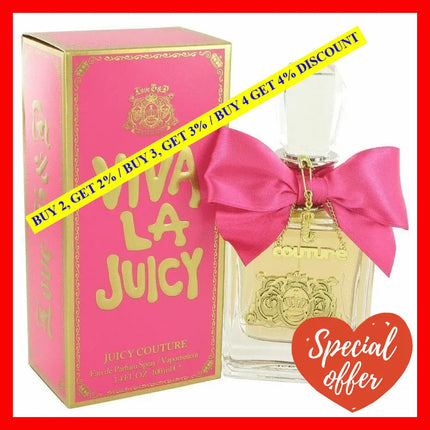 Viva La Juicy By Couture For Women - 3.4 Oz Edp Spray