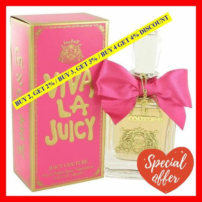 Viva La Juicy By Couture For Women - 3.4 Oz Edp Spray