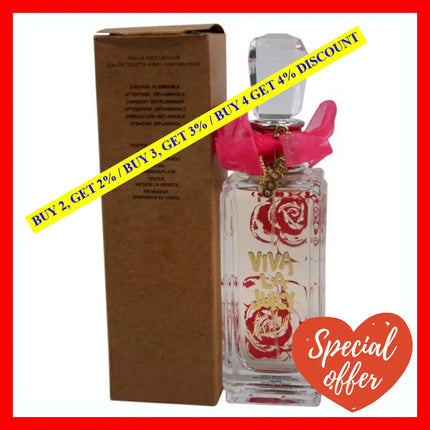 Viva La Juicy Fleur By Couture For Women - 5 Oz Edt Spray (Tester)