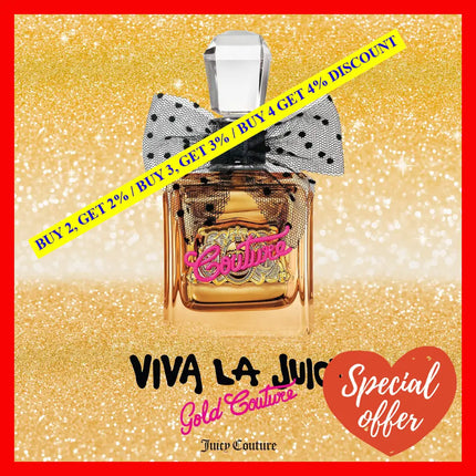 Viva La Juicy Gold Couture By For Women - 3.4 Oz Edp Spray