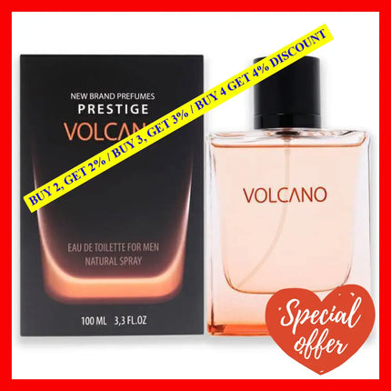 Volcano By New Brand For Men - 3.3 Oz Edt Spray