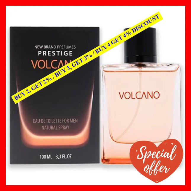 Volcano By New Brand For Men - 3.3 Oz Edt Spray
