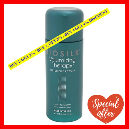 Volumizing Therapy Texturizing Powder By Biosilk For Unisex - 0.5 Oz
