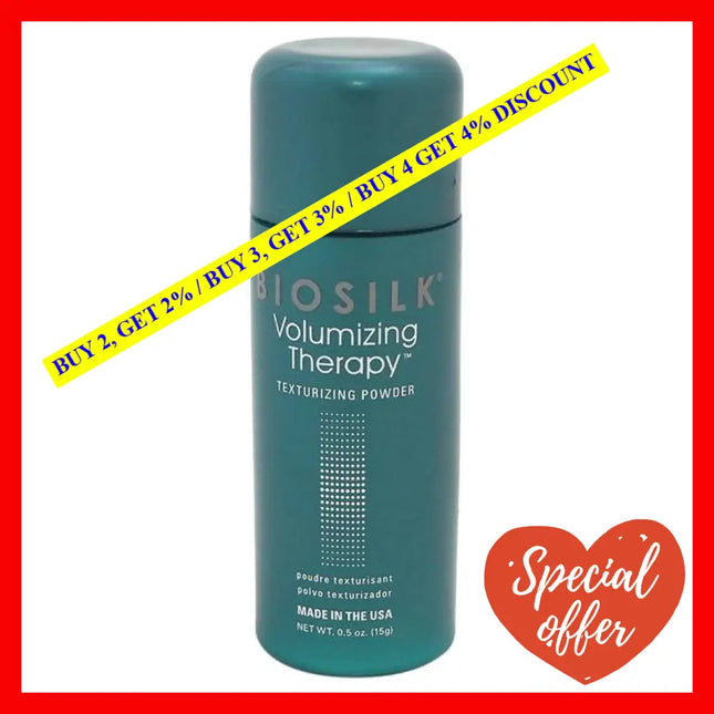 Volumizing Therapy Texturizing Powder By Biosilk For Unisex - 0.5 Oz