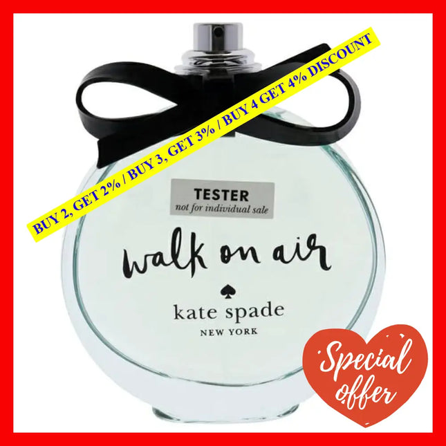 Walk On Air By Kate Spade For Women - 3.4 Oz Edp Spray (Tester)