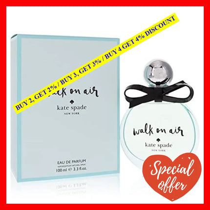 Walk On Air By Kate Spade For Women - 3.3 Oz Edp Spray