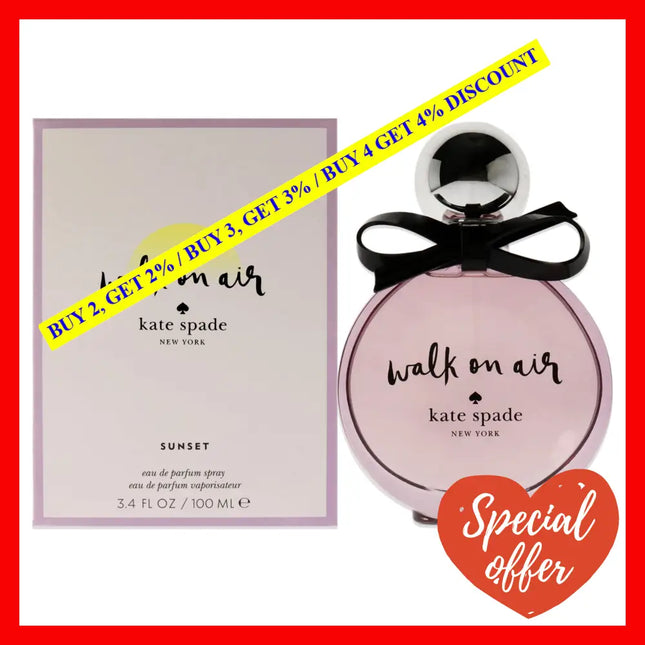 Walk On Air Sunset By Kate Spade For Women - 3.4 Oz Edp Spray