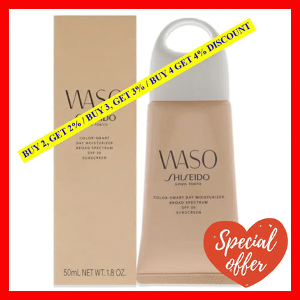 Waso Color-Smart Day Moisturizer Spf 30 By Shiseido For Women - 1.8 Oz