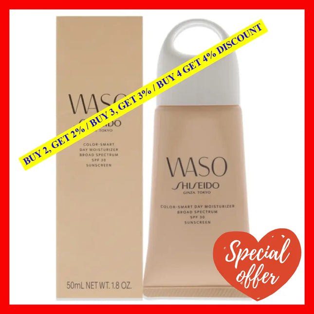 Waso Color-Smart Day Moisturizer Spf 30 By Shiseido For Women - 1.8 Oz