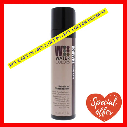 Watercolors Maintenance Shampoo - Black Coffee By Tressa For Unisex 8.5 Oz