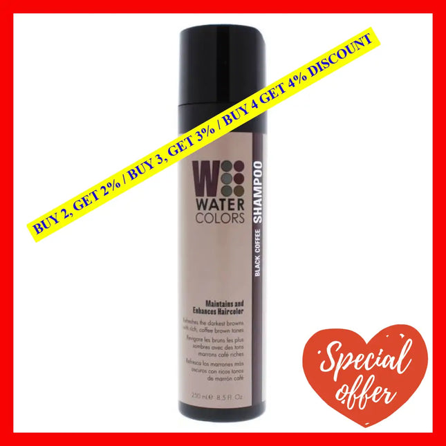 Watercolors Maintenance Shampoo - Black Coffee By Tressa For Unisex 8.5 Oz