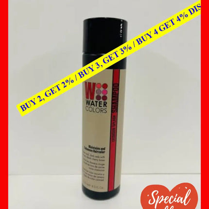 Watercolors Maintenance Shampoo - Crimson Splash By Tressa For Unisex 8.5 Oz