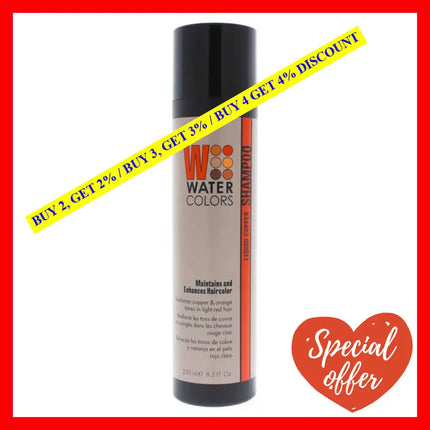 Watercolors Maintenance Shampoo - Liquid Copper By Tressa For Unisex 8.5 Oz