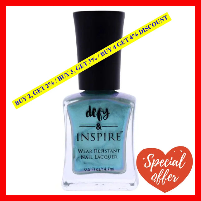 Wear Resistant Nail Lacquer - 513 Just Chilling By Defy And Inspire For Women 0.5 Oz Polish