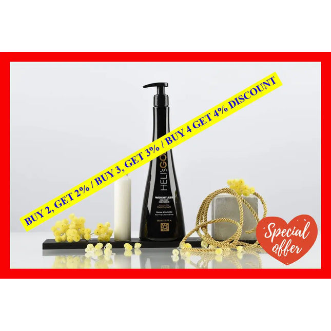 Weightless Conditioner By Helis Gold For Unisex - 16.9 Oz