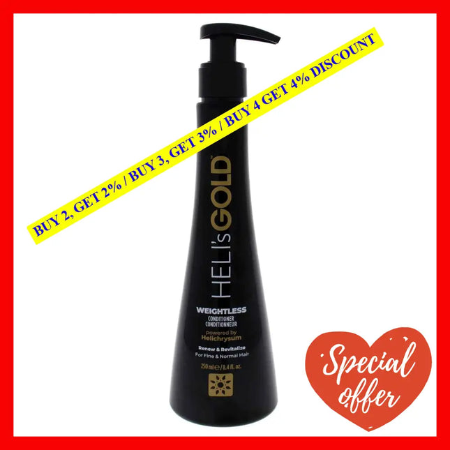 Weightless Conditioner By Helis Gold For Unisex - 8.4 Oz