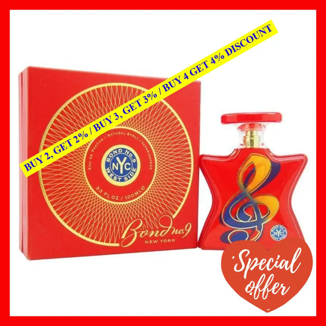 West Side By Bond No. 9 For Women - 3.3 Oz Edp Spray