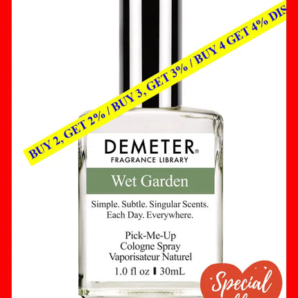 Wet Garden By Demeter For Women - 4 Oz Cologne Spray