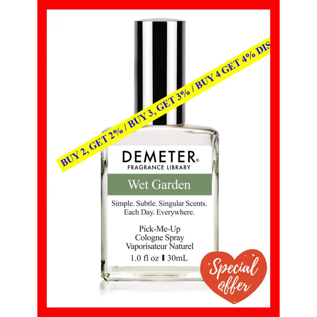 Wet Garden By Demeter For Women - 4 Oz Cologne Spray