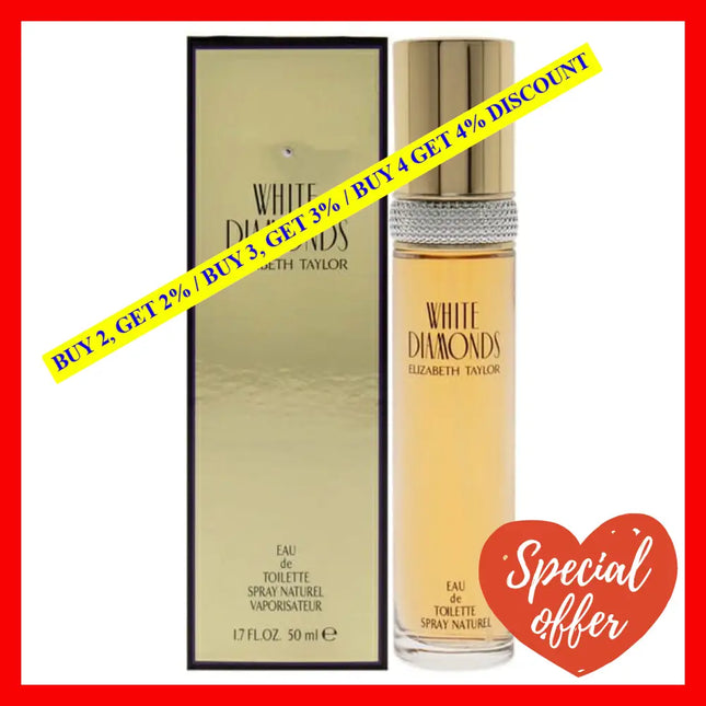 White Diamonds By Elizabeth Taylor For Women - 1.7 Oz Edt Spray